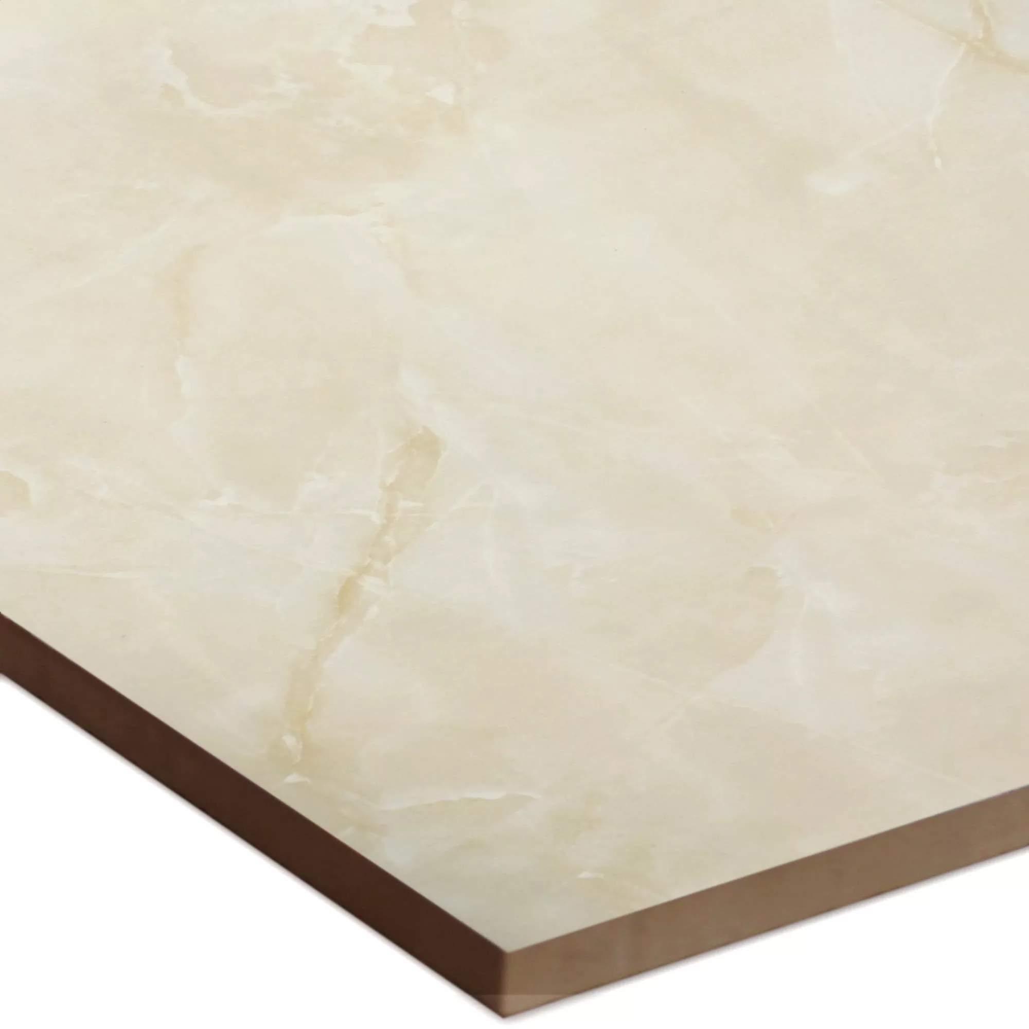 Prov Klinker Jupiter Marmoroptik Ivory Polerad 80x80cm