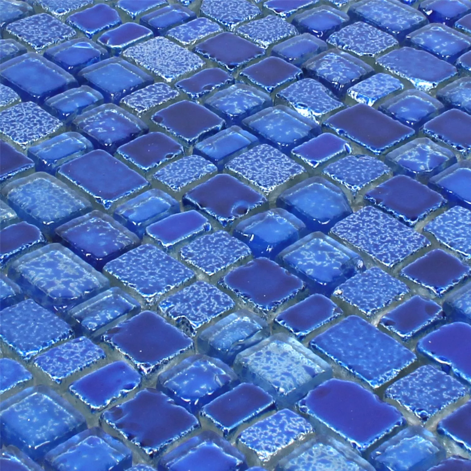 Mosaik Glas Roxy Blå