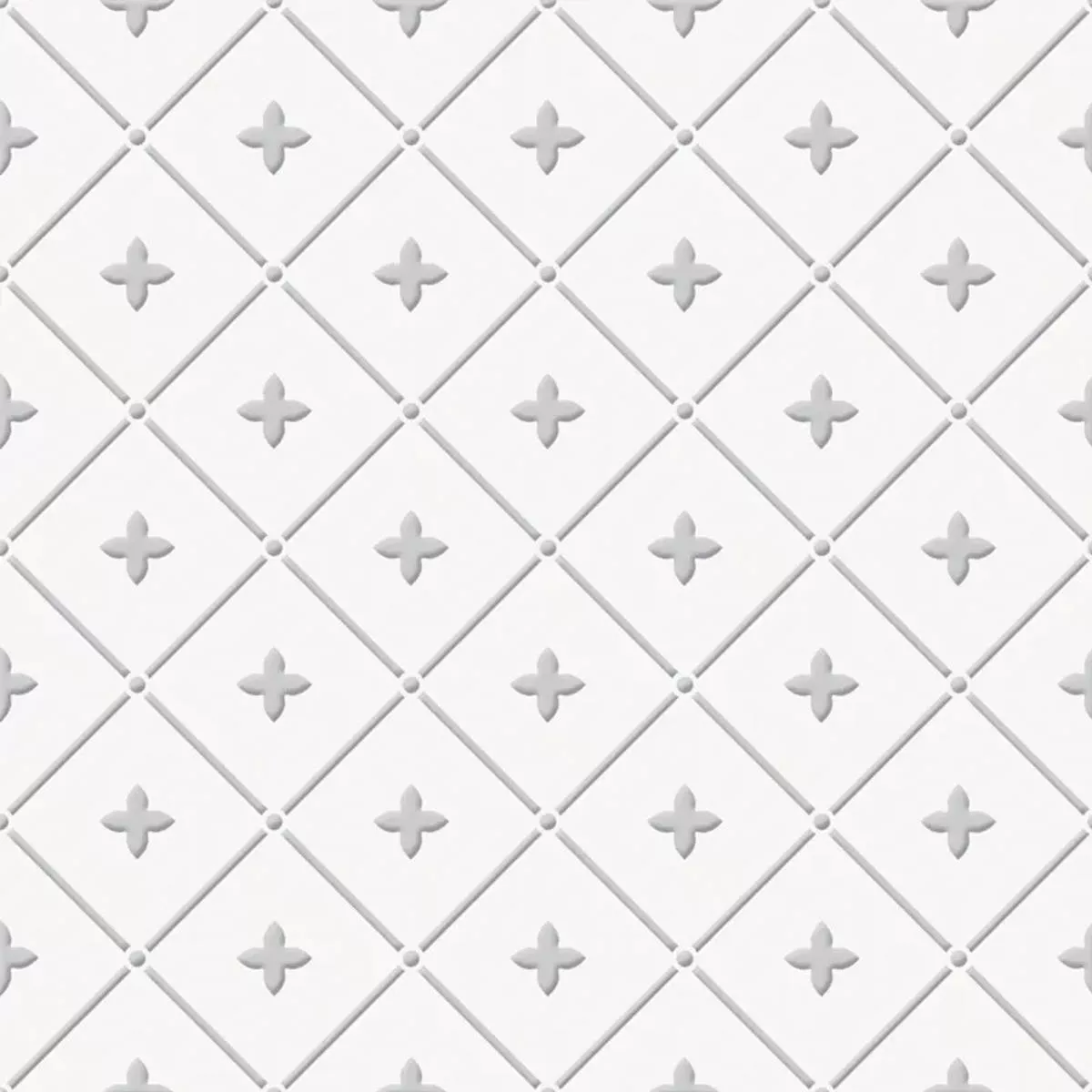 Skyros Grå Vit 25x25 cm