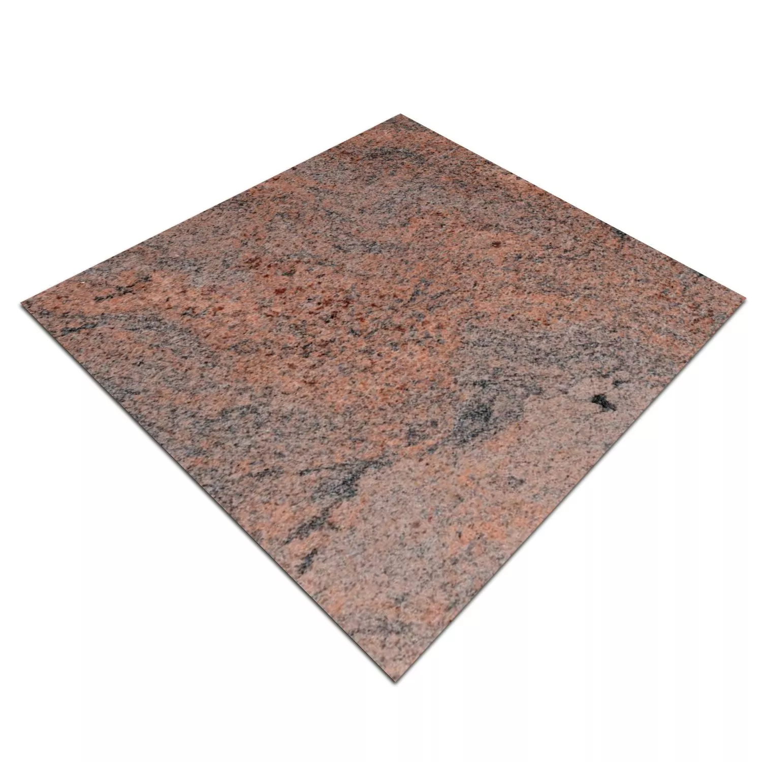 Natursten Kakel Granit Multicolor Red Polerad 30,5x30,5cm