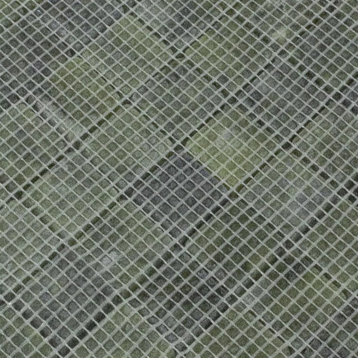 Marmor Natursten Mosaik Plattor Valendria Verde Grön