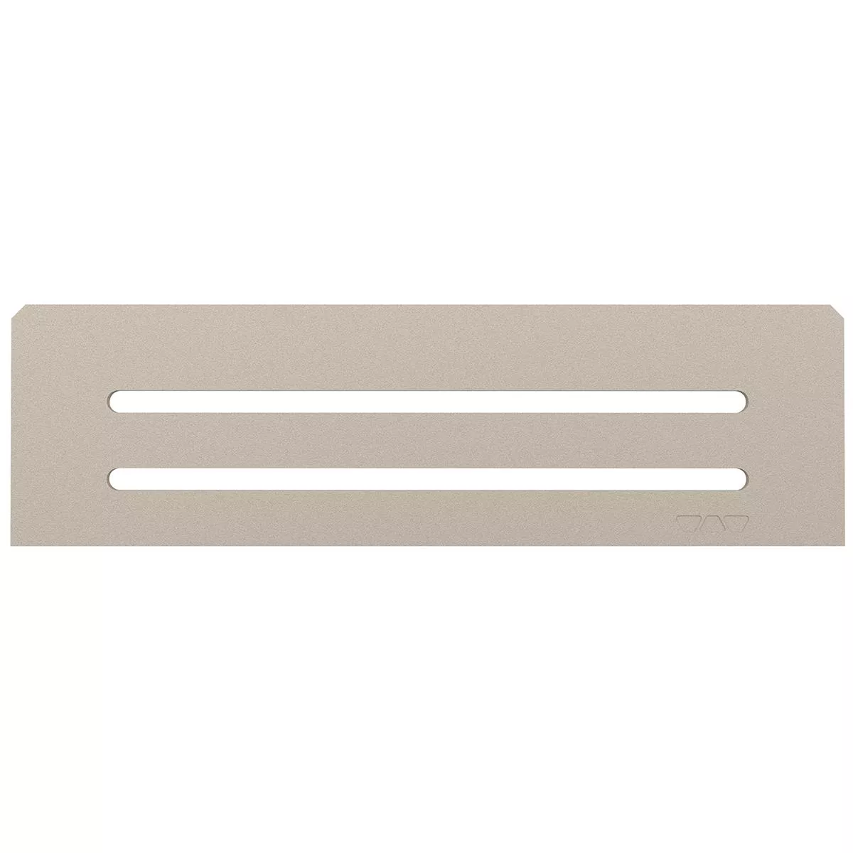 Nischvägghylla Schlüter rektangulär 30x8,7cm Wave Cream