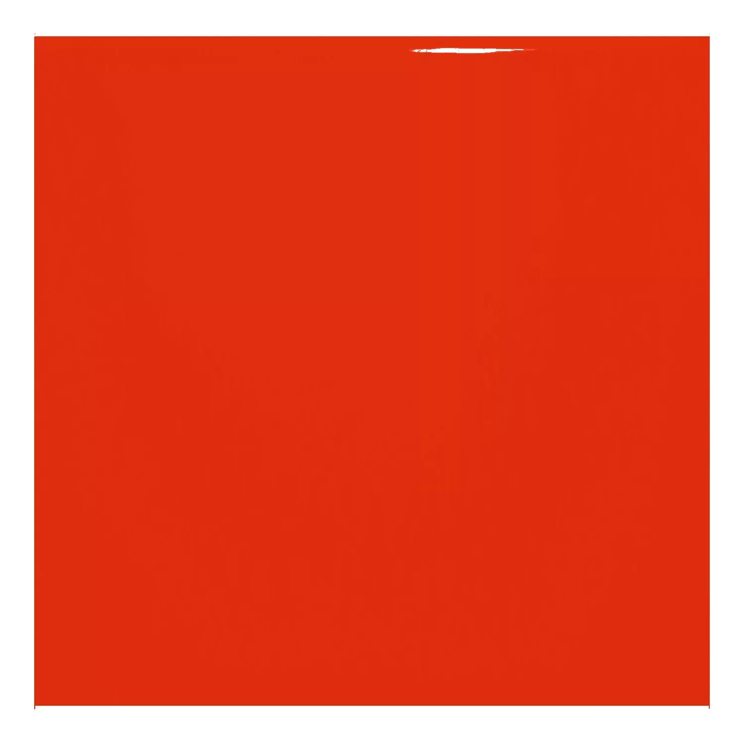 Metro kakel Röd Glänsande 10x10 cm Utan Fasett Freyburg Rojo
