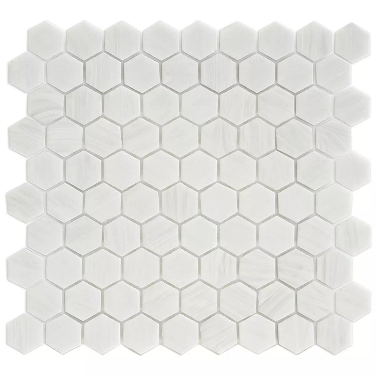 Glasmosaik Plattor Trend-Vi Hexagon 280