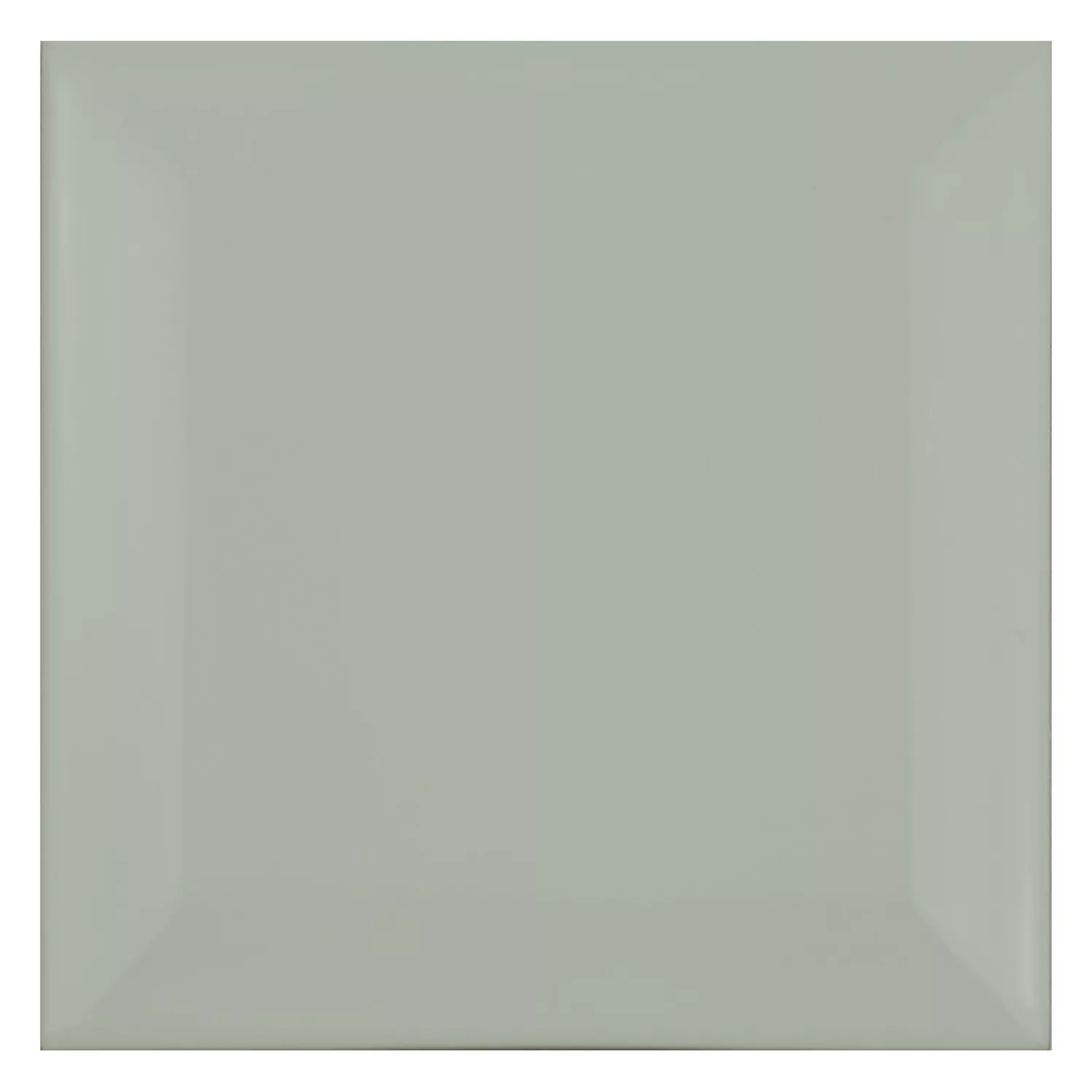 Metro kakel Grön Matt 10x10 cm Med Fasett Catarina Sage