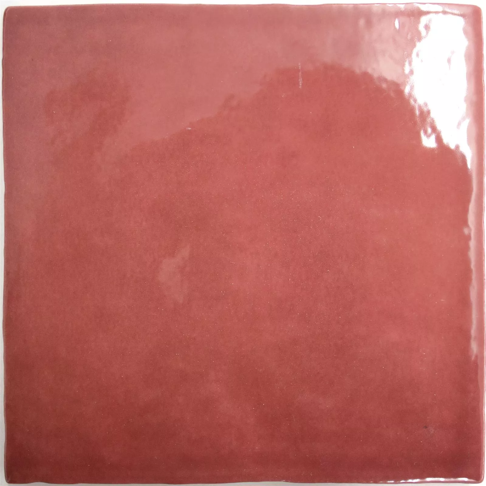 Kakel Concord Vågoptik Röd 13,2x13,2cm