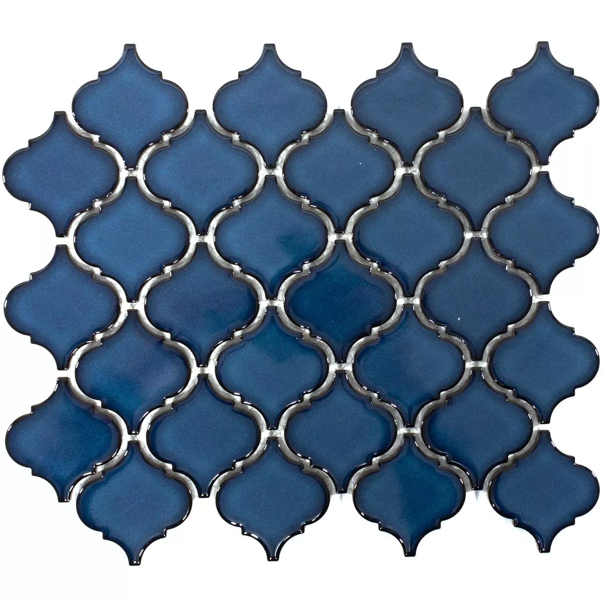 Keramik Mosaik Asmara Arabesque Blå