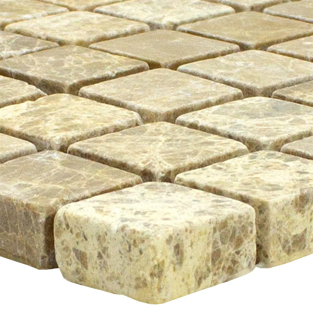 Marmor Natursten Mosaik Plattor Menia Beige
