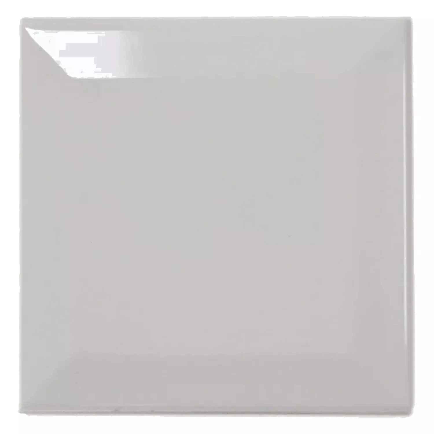 Metro kakel Grå Glänsande 10x10 cm Med Fasett Catarina Gris