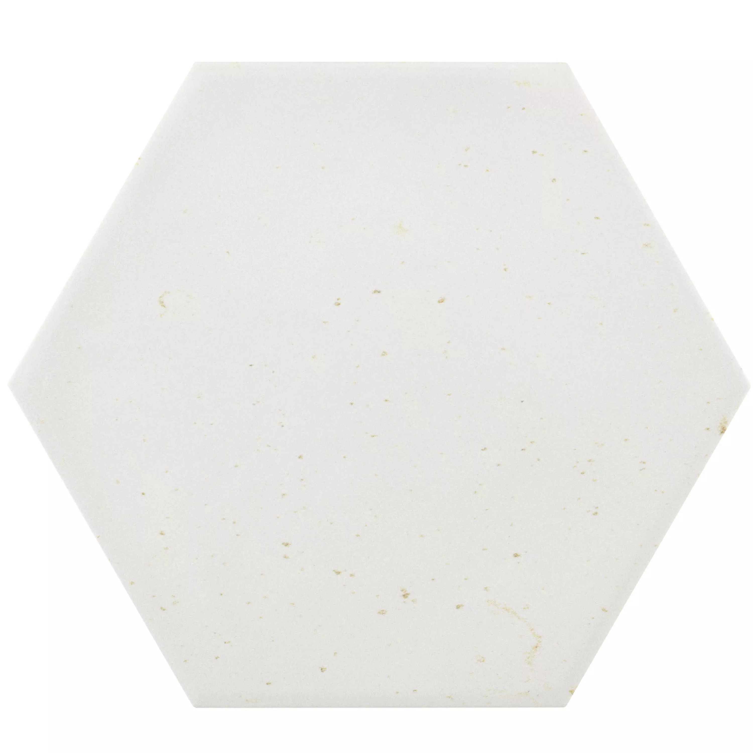 Klinker Arosa Matt Hexagon Vit 17,3x15cm Klinker Arosa Matt Hexagon Vit 17,3x15cm