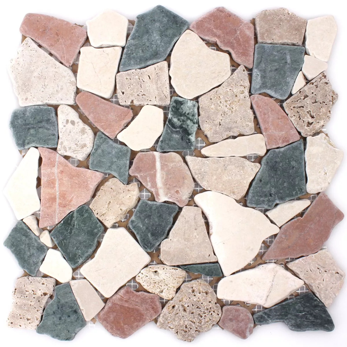 Mosaik Marmor Brott Multi