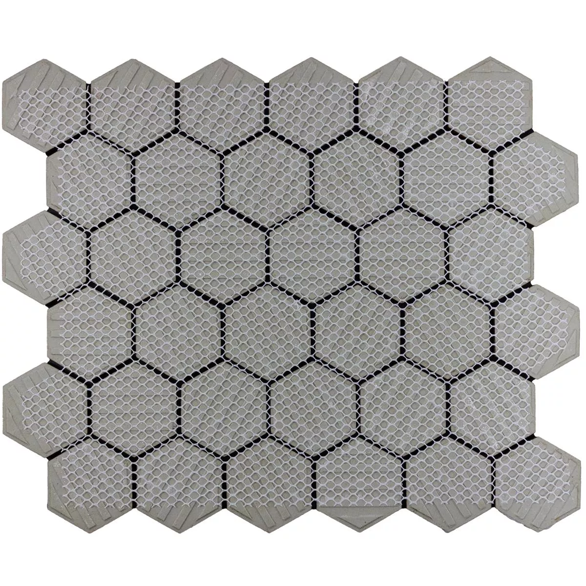 Keramik Mosaik Stellaris Hexagon Brons
