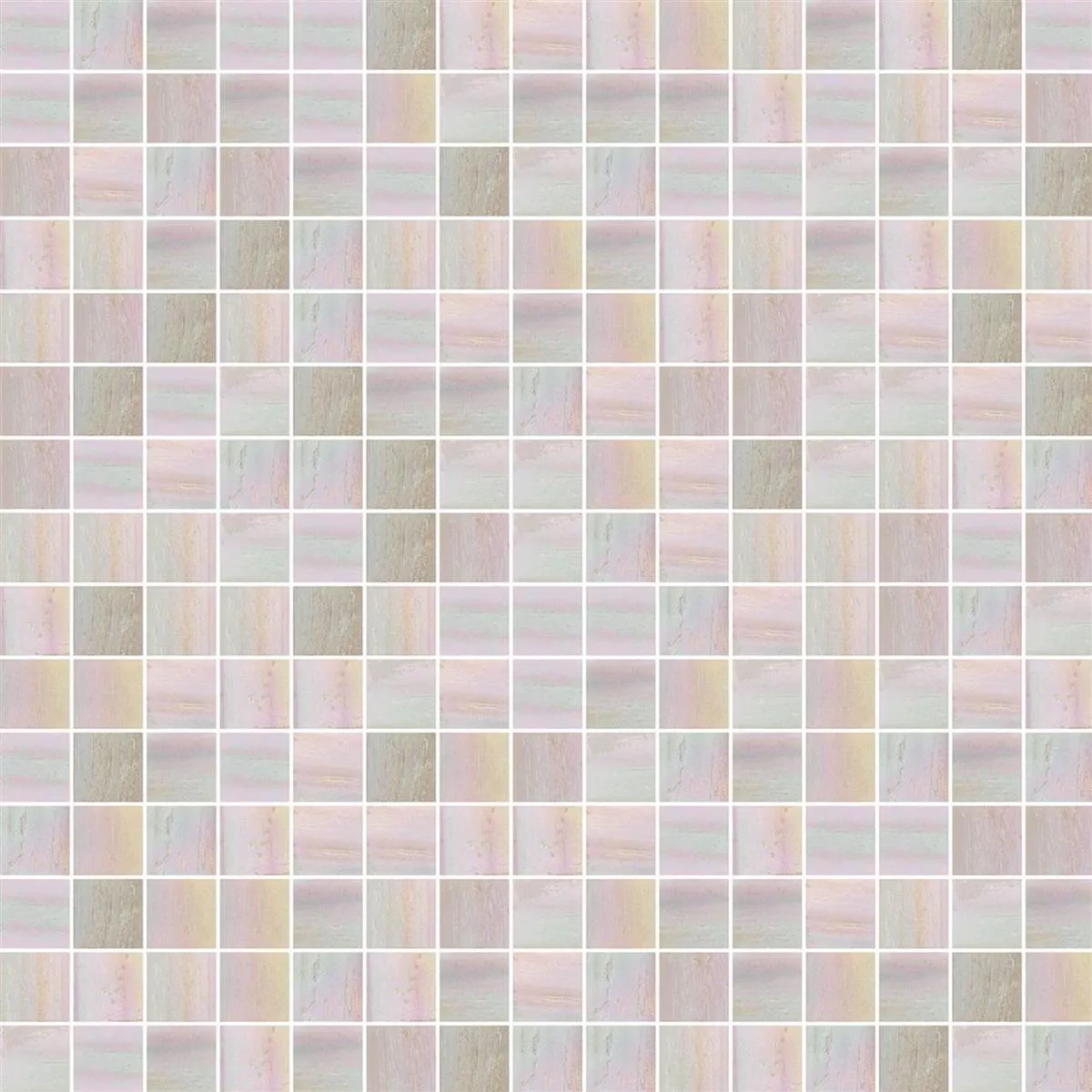 Glasmosaik Plattor Trend-Vi 821 Shining 20x20 mm