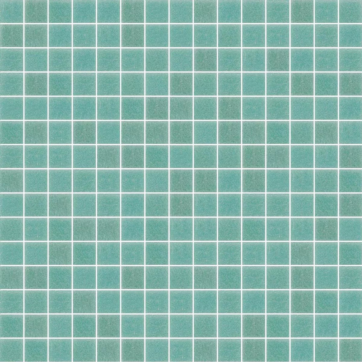 Glasmosaik Kakel Trend-Vi Vitreo 140 Turkos 20x20mm