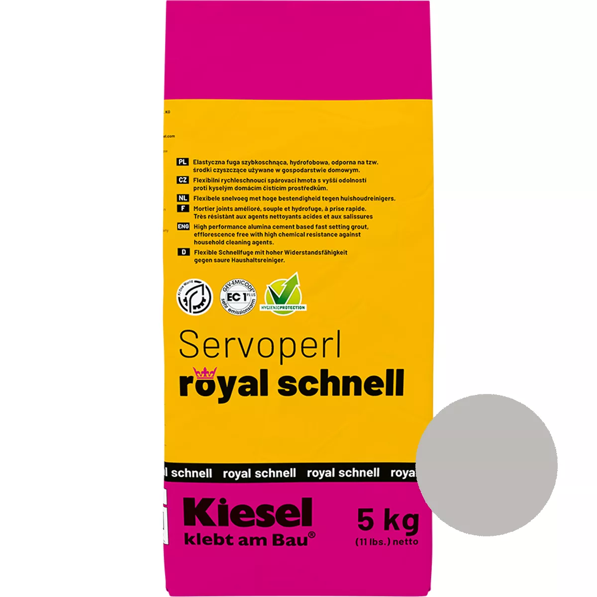 Fogmassa Servoperl Royal Schnell Manhattan 5 kg