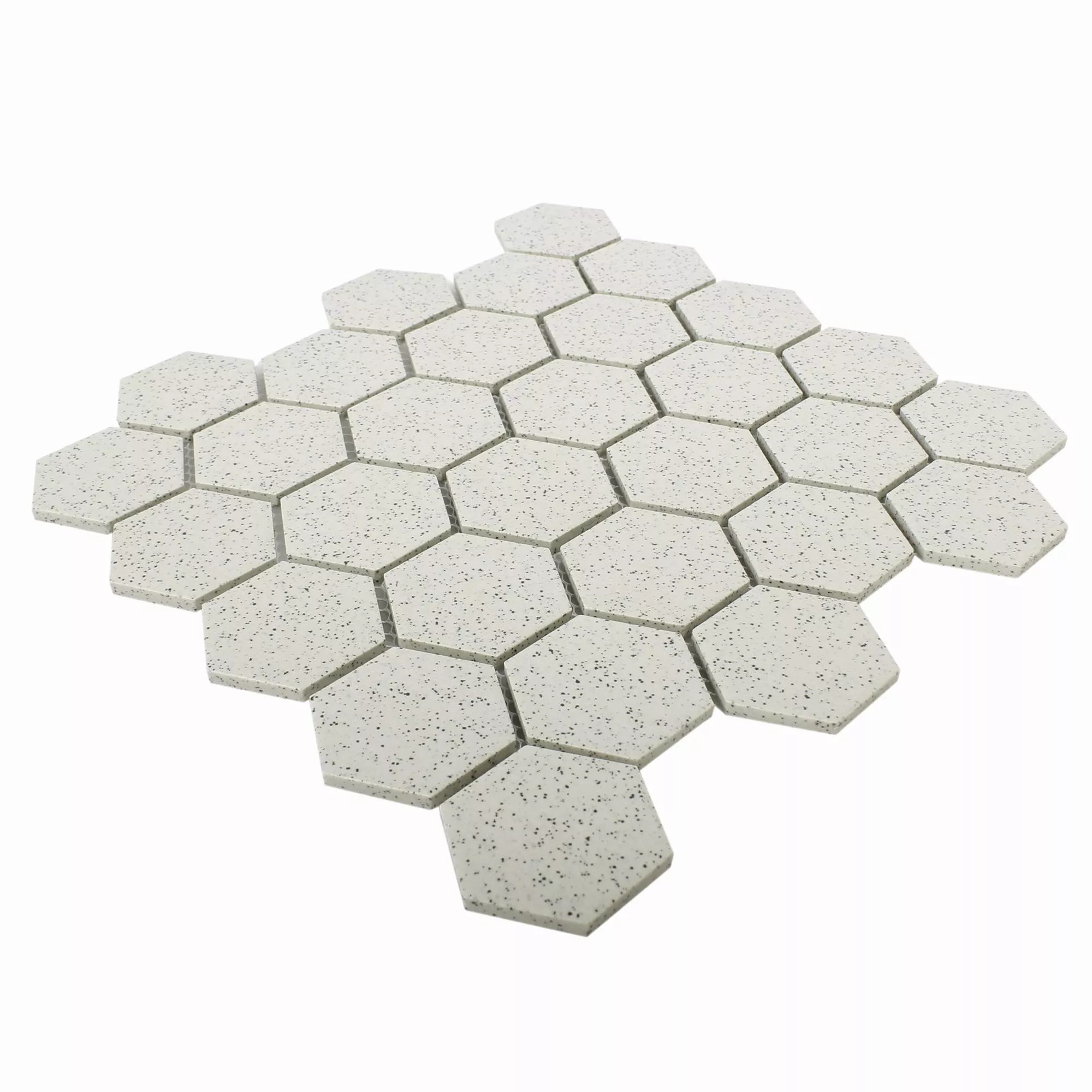 Prov Keramik Mosaik Luanda Beige Hexagon 51