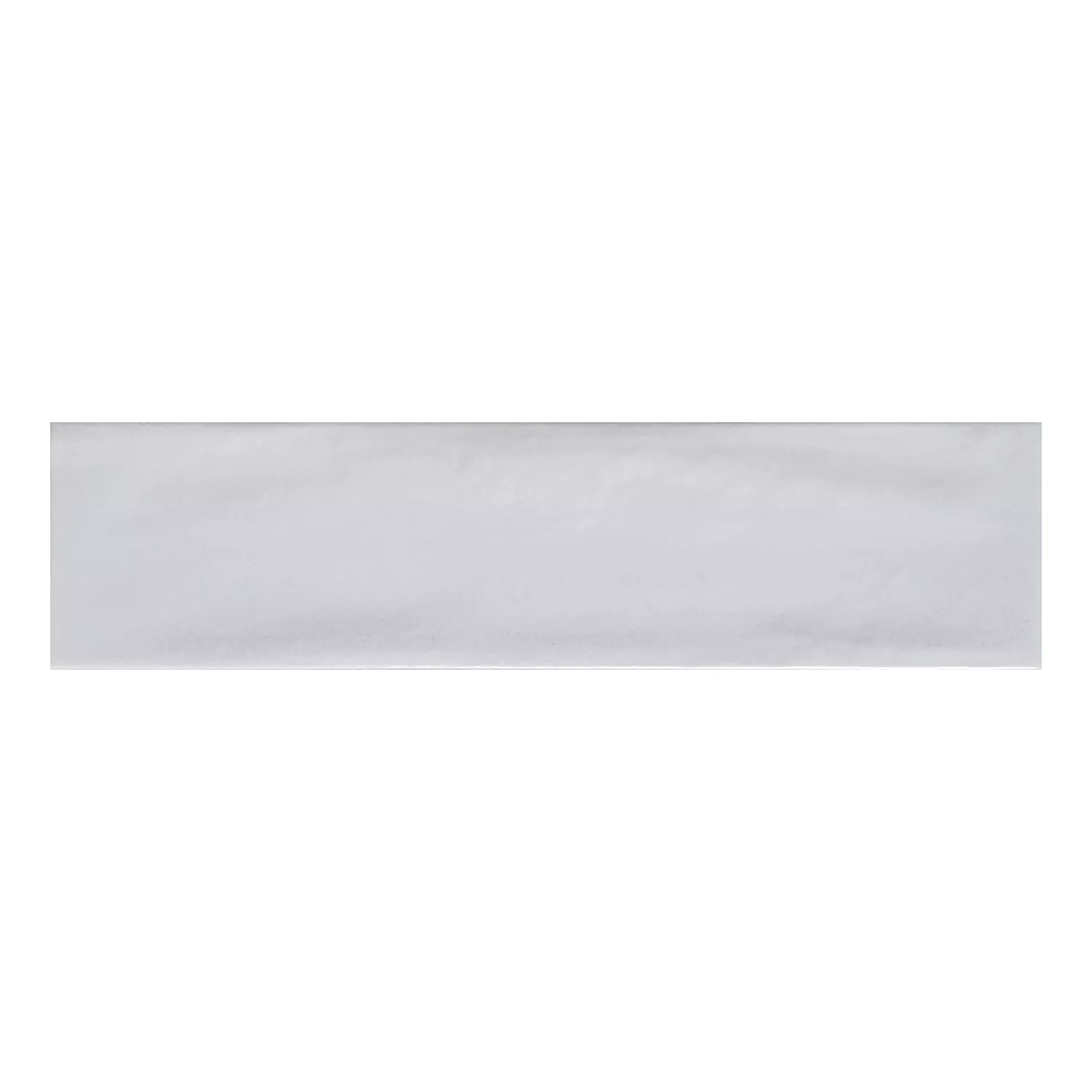 Alcacer Vit Glänsande Rustik 7,5x30 cm Blanco
