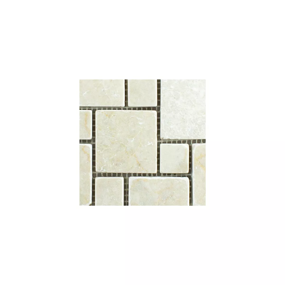 Prov Natursten Marmor Mosaik Kilkenny Cream