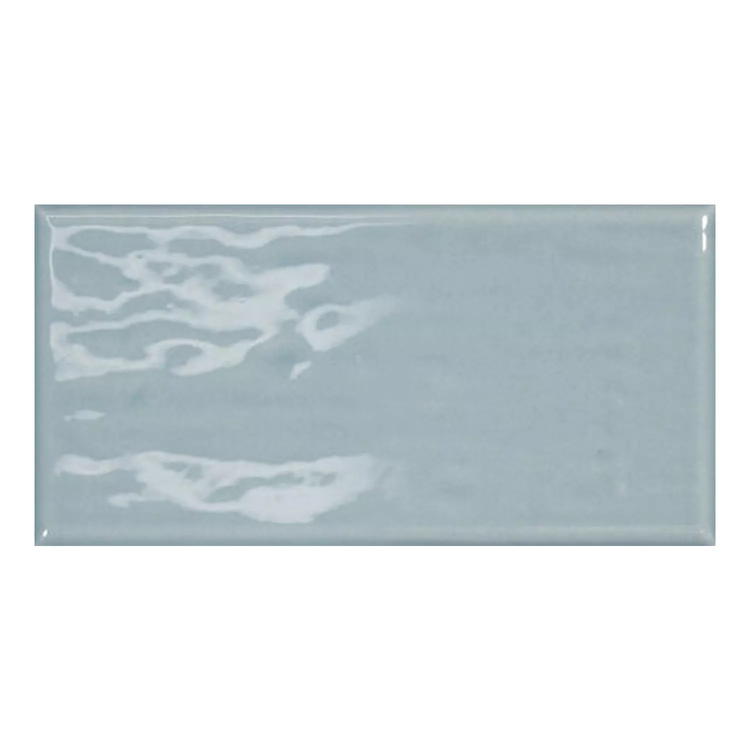 Calissi Blå Glänsande Rustik 7,5x15 cm Ocean