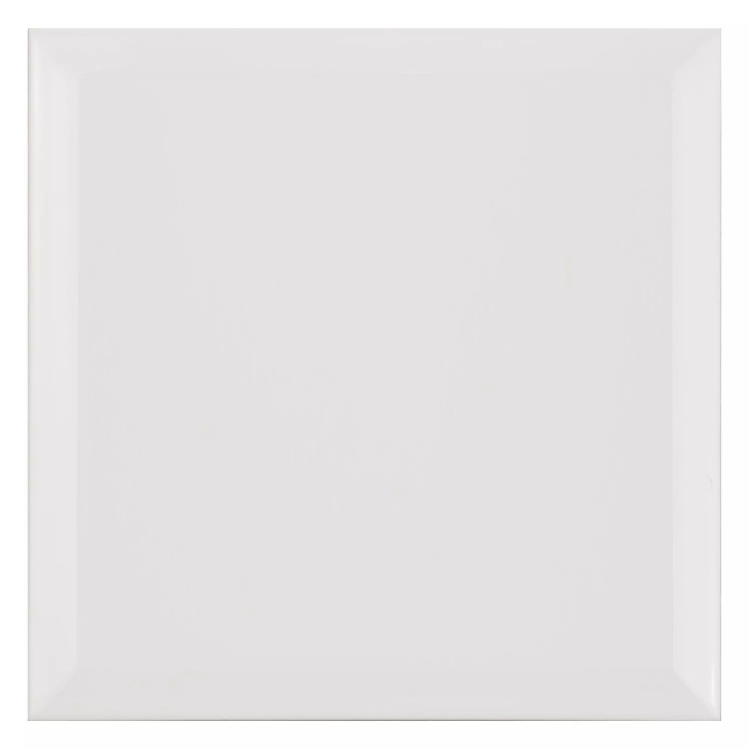 Metro kakel Vit Matt 20x20 cm Med Fasett Freetown Blanco
