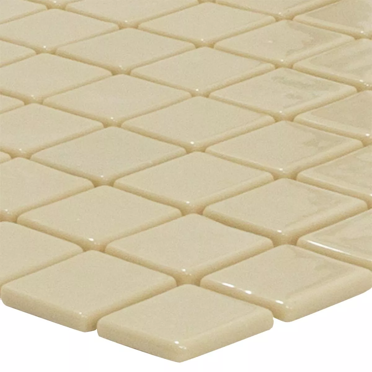 Glas Simbassäng Mosaik Venetia Beige