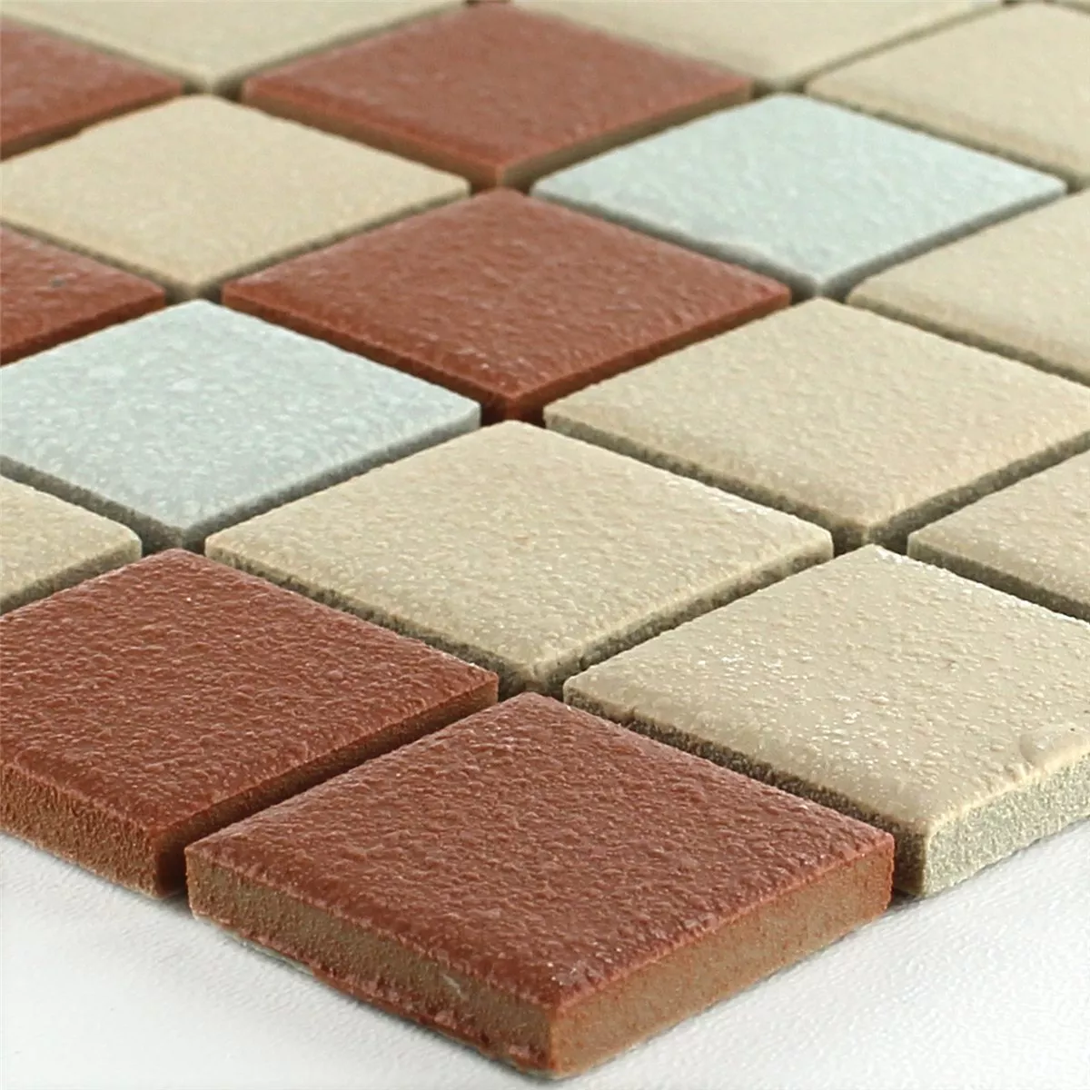 Mosaik Keramik Anti-Slip Terrakotta