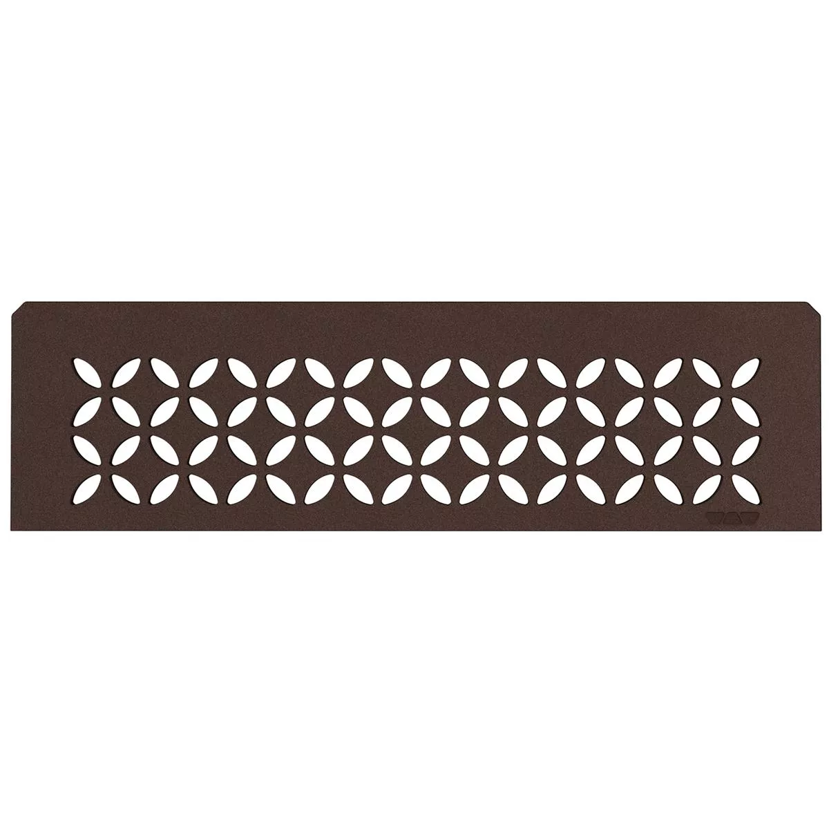 Nischvägghylla Schlüter Rektangel 30x8,7cm Blommig Brons