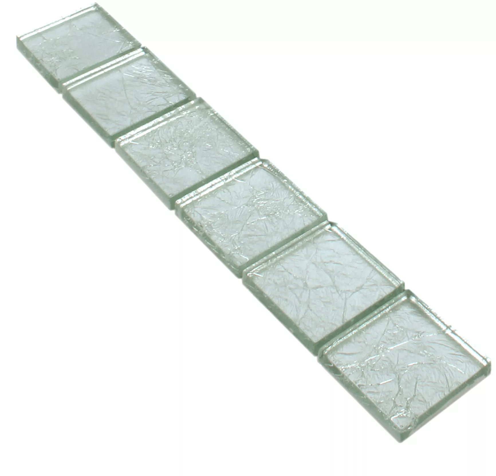 Glasmosaik Plattor Bård Frederick Silver Q48