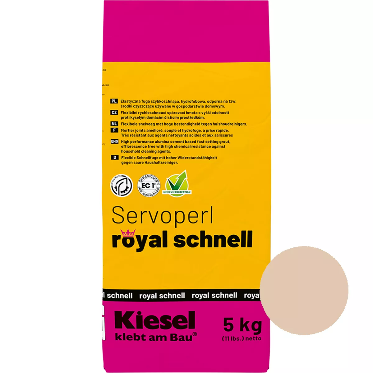 Fogmassa Servoperl Royal Schnell Jura 5 kg